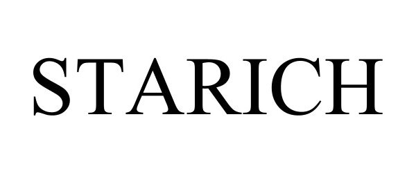Trademark Logo STARICH