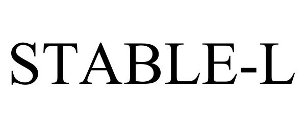 Trademark Logo STABLE-L