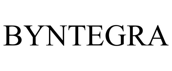 Trademark Logo BYNTEGRA