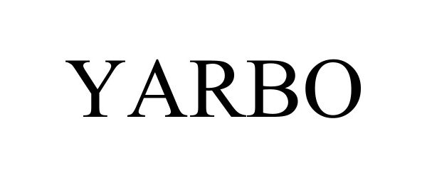 Trademark Logo YARBO