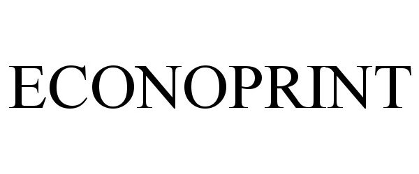 Trademark Logo ECONOPRINT