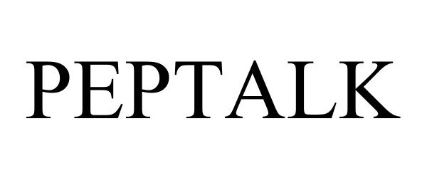 Trademark Logo PEPTALK