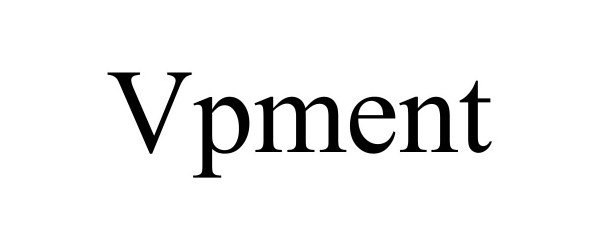 Trademark Logo VPMENT