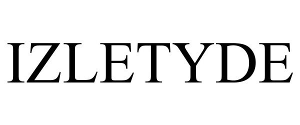 Trademark Logo IZLETYDE