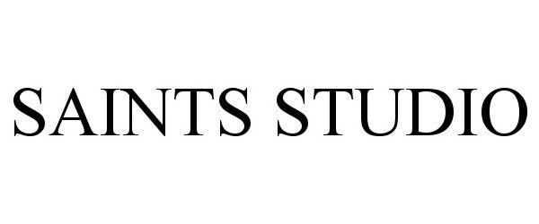 Trademark Logo SAINTS STUDIO