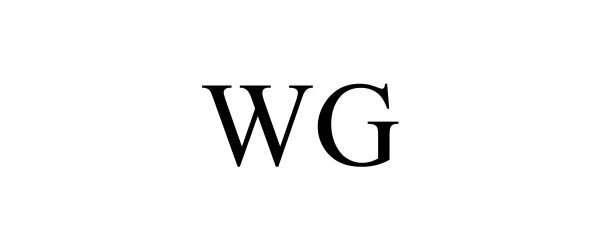 Trademark Logo WG