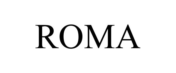 Trademark Logo ROMA