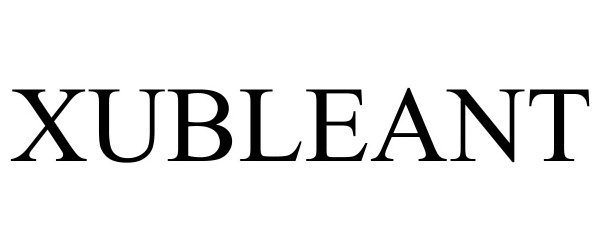 Trademark Logo XUBLEANT