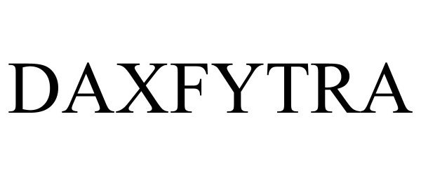 Trademark Logo DAXFYTRA