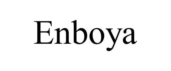 Trademark Logo ENBOYA