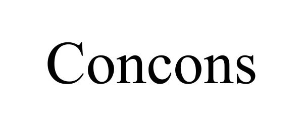  CONCONS