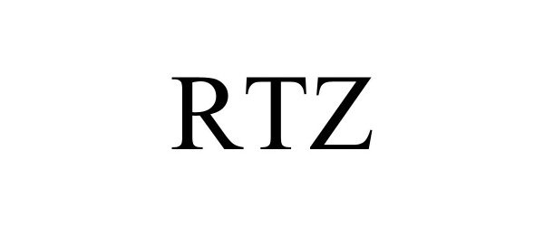 Trademark Logo RTZ