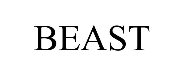 Trademark Logo BEAST