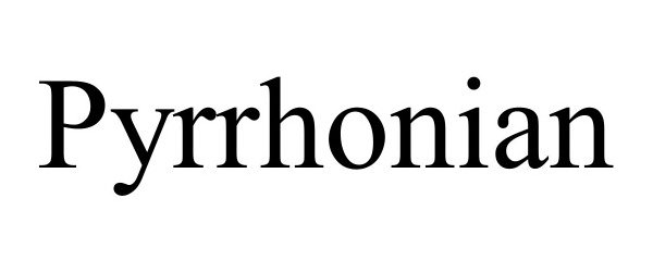 Trademark Logo PYRRHONIAN