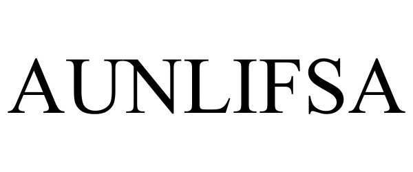 Trademark Logo AUNLIFSA