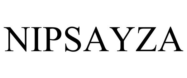 Trademark Logo NIPSAYZA