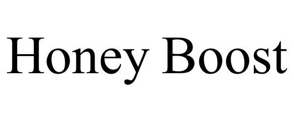 Trademark Logo HONEY BOOST