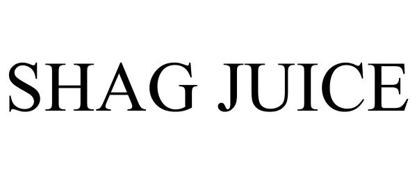 Trademark Logo SHAG JUICE