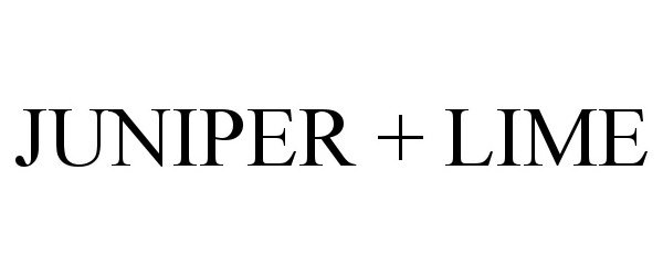 Trademark Logo JUNIPER + LIME