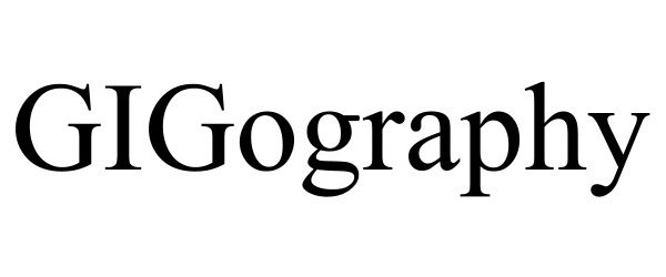 Trademark Logo GIGOGRAPHY