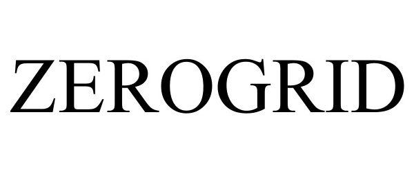 Trademark Logo ZEROGRID