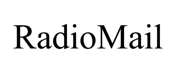 Trademark Logo RADIOMAIL