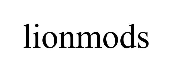 Trademark Logo LIONMODS