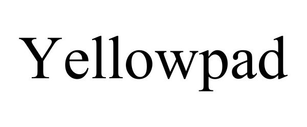 Trademark Logo YELLOWPAD