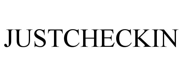Trademark Logo JUSTCHECKIN