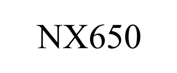 Trademark Logo NX650