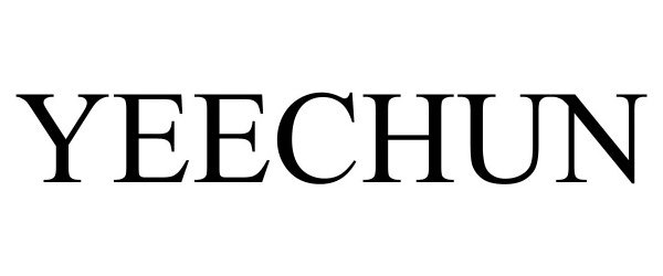 Trademark Logo YEECHUN