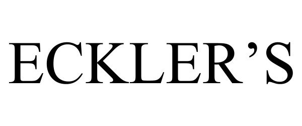 Trademark Logo ECKLER'S