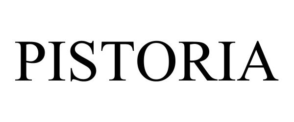 Trademark Logo PISTORIA