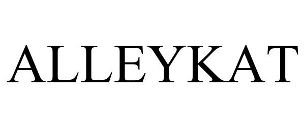Trademark Logo ALLEYKAT