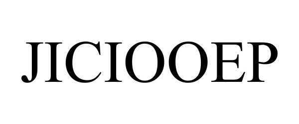 Trademark Logo JICIOOEP