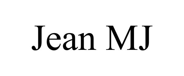 Trademark Logo JEAN MJ