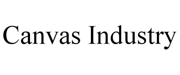  CANVAS INDUSTRY