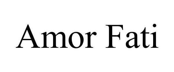 Trademark Logo AMOR FATI