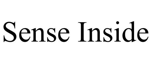 Trademark Logo SENSE INSIDE