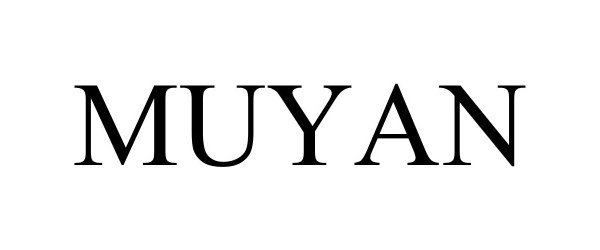 Trademark Logo MUYAN