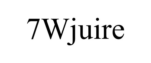 Trademark Logo 7WJUIRE