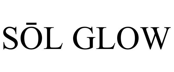 Trademark Logo SOL GLOW