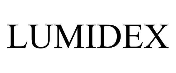 Trademark Logo LUMIDEX