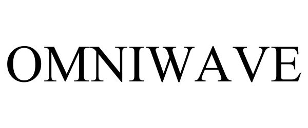 Trademark Logo OMNIWAVE