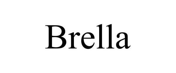Trademark Logo BRELLA