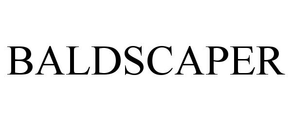Trademark Logo BALDSCAPER