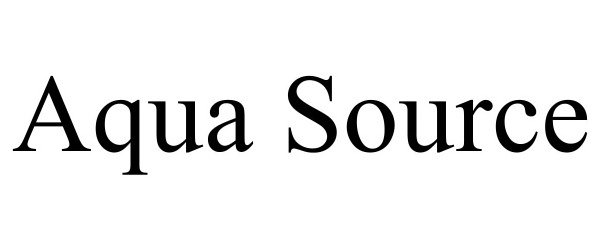 Trademark Logo AQUA SOURCE