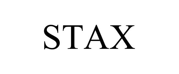 Trademark Logo STAX