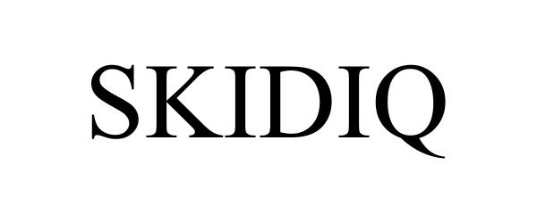 Trademark Logo SKIDIQ