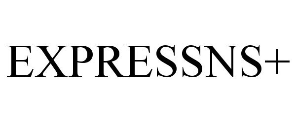 Trademark Logo EXPRESSNS+